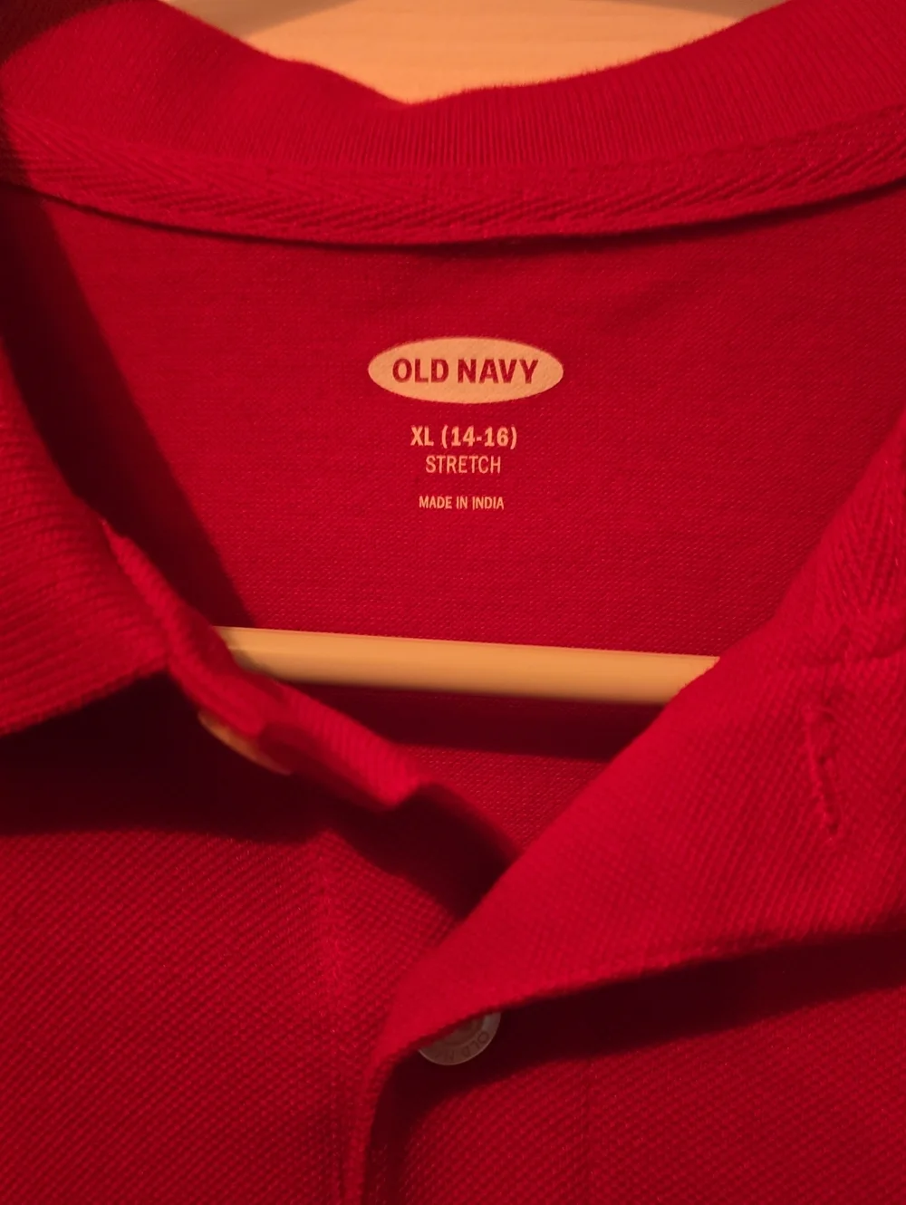 Old Navy Red  Polo Shirt